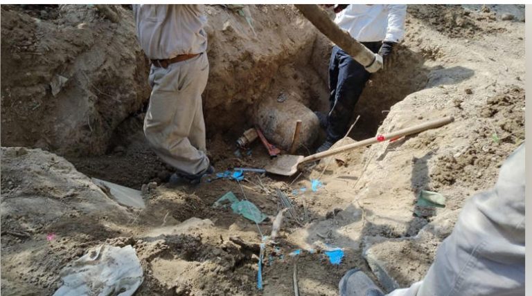 Hallan toma clandestina de hidrocarburo en la carretera a Monclova en Escobedo, NL