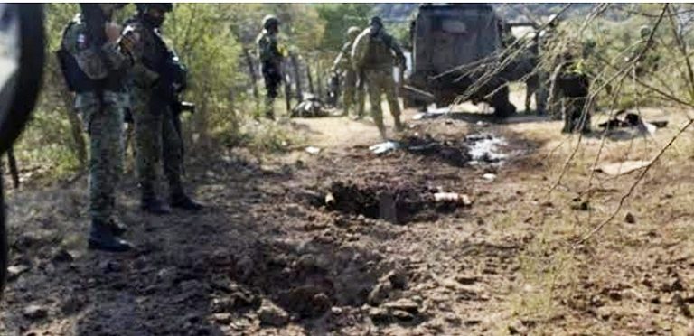 CJNG ataca con explosivos a convoy militar en Tepalcatepec; muere sargento