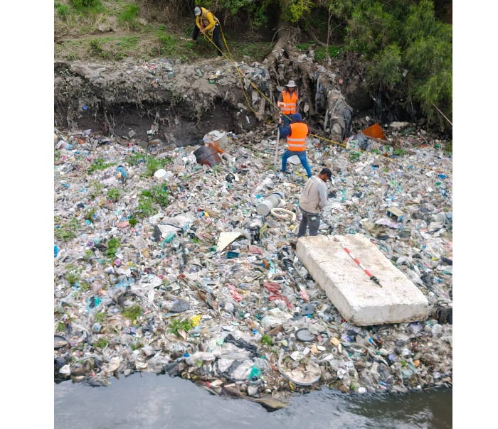 Casi 36 mil toneladas de basura retiradas de infraestructura de desagüe, del Valle de México