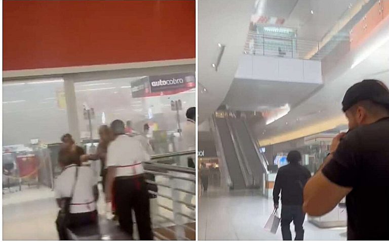 Se registra incendio en supermercado del Parque Delta