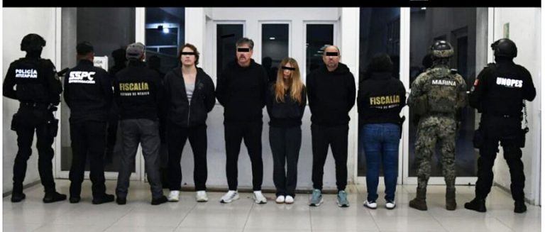 “Lord Pádel” y cómplices son ingresados a penal de Tlalnepantla 