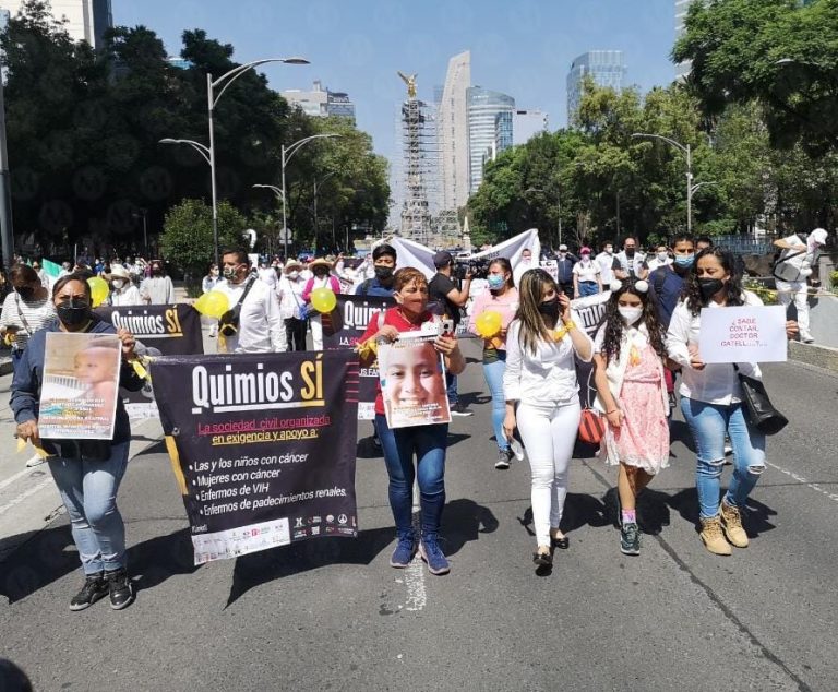Marcha por la salud y vida de niñas, niños y jóvenes con cáncer