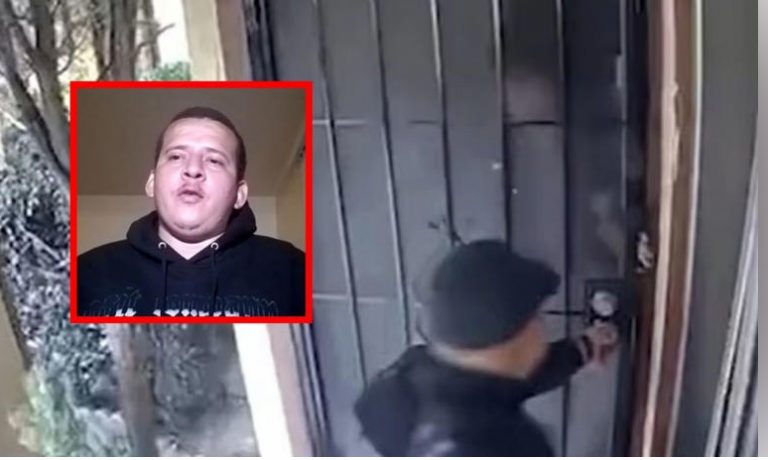 Migrante construye barricada para proteger a su familia y evitar ser deportado por ICE, solo duró 6 días