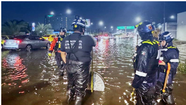 Intensas lluvias en Querétaro causan, dos muertes e inundaciones