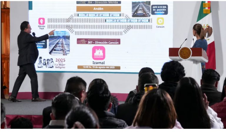 Percance de vía y no un descarrilamiento, informó el director del Tren Maya