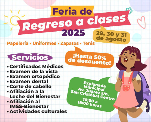 Arranca Feria de Regreso a Clases organizada por Profeco y el Gobierno de Ecatepec