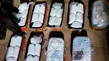 Baja tráfico fentanilo, crecen metanfetaminas en la frontera