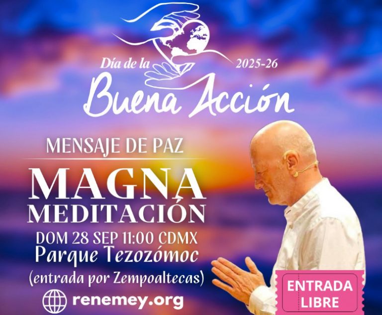 René Mey Humanista, Vidente, nominado al Premio Nobel de la Paz, anuncia “Día de la Buena Acción”