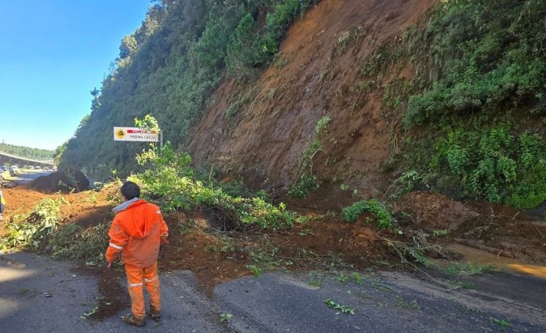 Deslave en la México -Toluca