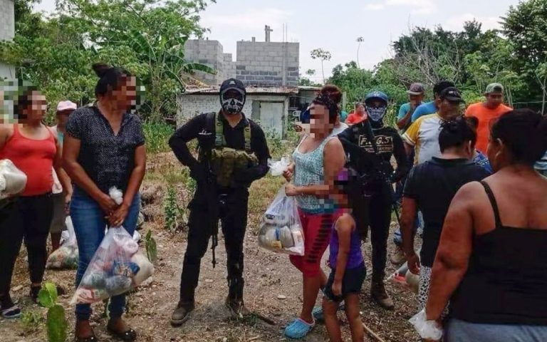 Ejército ordenó repliegue para no confrontar al CJNG, durante entrega de ayuda humanitaria