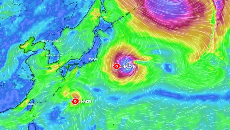Japón emite alerta máxima por el avance del tifón Halong