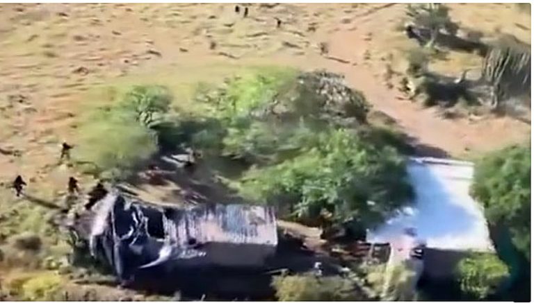 Fuerzas armadas y estatales desmantelan en Zacatecas narcolaboratorio