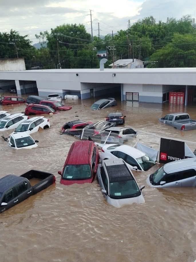 Desde el 6 de octubre había información precisa de las lluvias torrenciales