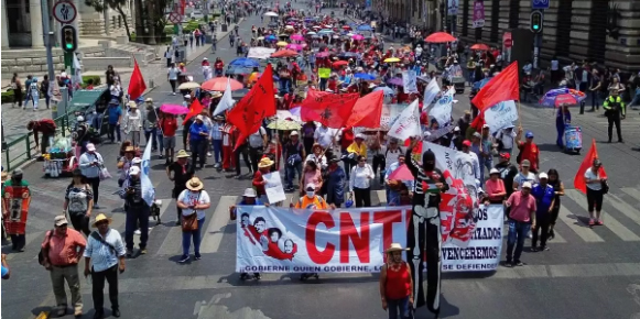 CNTE y MMCRE toman diversas carreteras