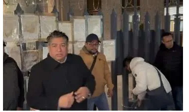 Trabajadores del Poder Judicial de la Federación; cierran sede de San Lázaro