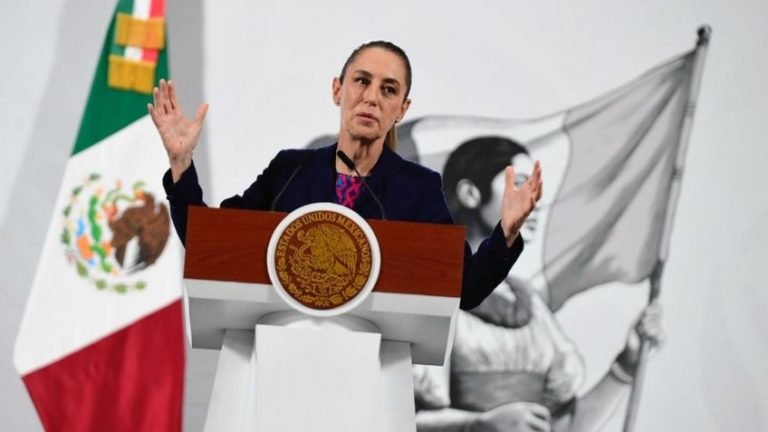 La gente reconoce que hemos avanzado en seguridad, dice Sheinbaum