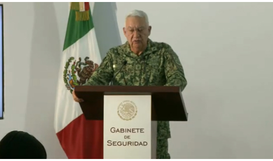 Concluye conferencia de prensa del Gabinete de Seguridad