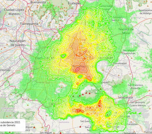 Oriente del Valle de México es el más afectado por hundimientos
