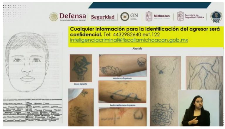 Dan a conocer retrato hablado del asesino de Carlos Manzo, alcalde de Uruapan