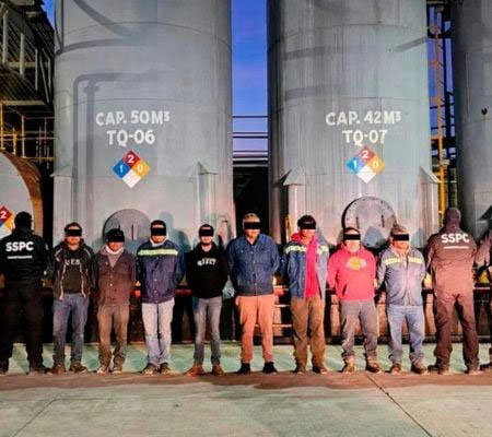 Aseguran 250 mil litros de «huachicol» en Perote, Veracruz