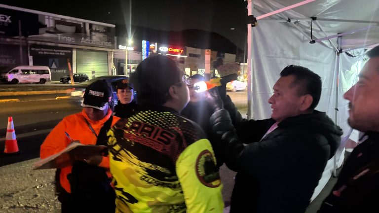 Buscan reducir accidentes en Ecatepec con el operativo “Conduce sin Alcohol”