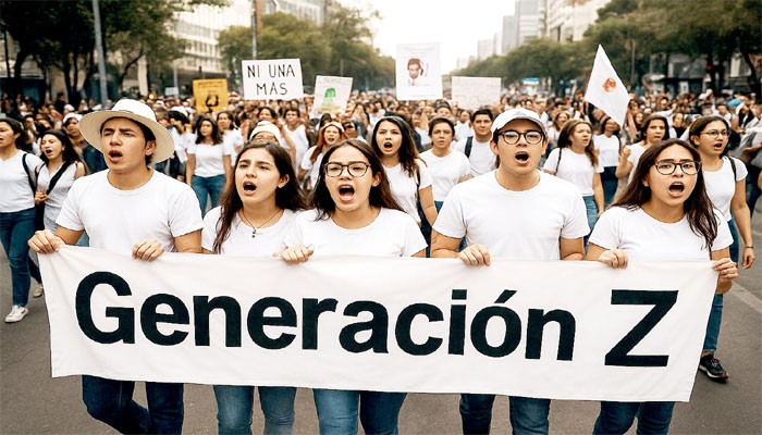 La «Generación Z» desborda las calles