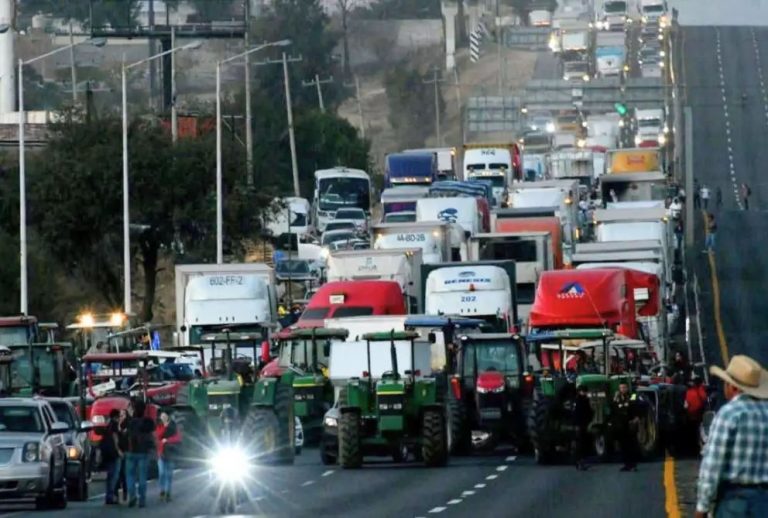 Bloqueos de transportistas y agricultores hoy y mañana