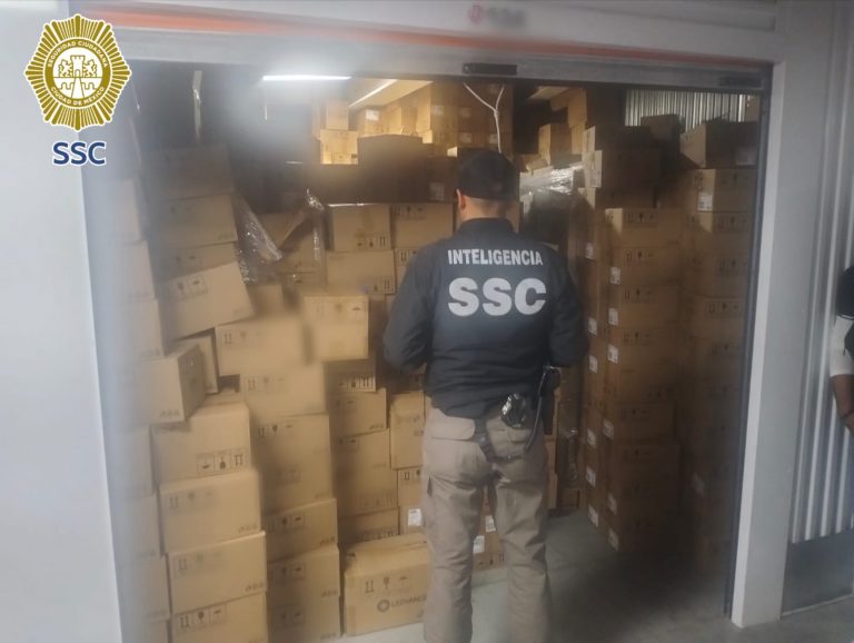 Millonario golpe al contrabando en la CDMX