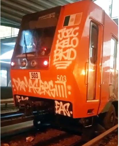 Turistas rayan el Metro y salen con carpeta de investigación