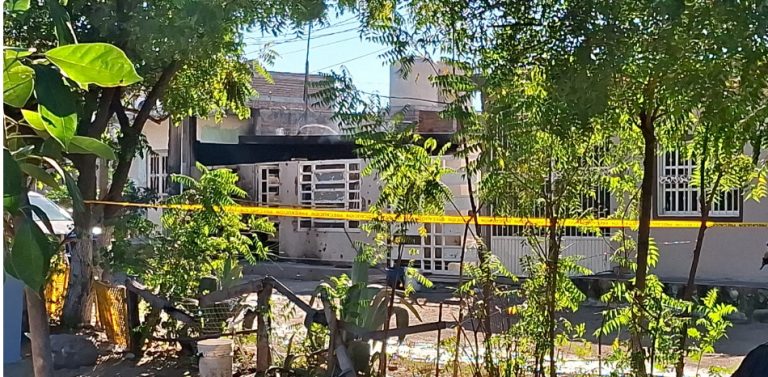 Pareja muere en ataque con armas y explosivos en vivienda de Villa Unión, en Mazatlán