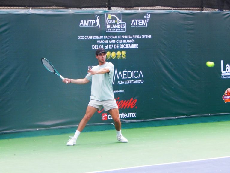 Abre la pasión del XXX Campeonato Nacional de Tenis Varonil de Primera Fuerza