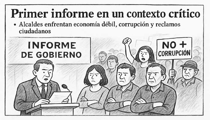 Informes en Edomex: discurso vs. crisis real