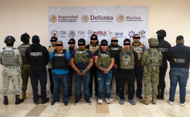 Detienen a nueve integrantes de La Barredora-Cártel de Jalisco  