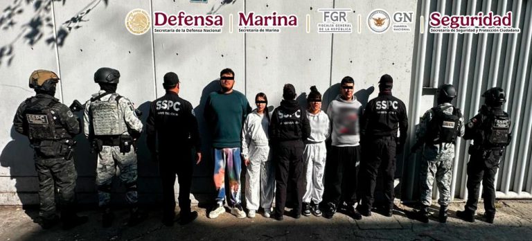 Desarticulan empresa criminal trasnacional en la CDMX