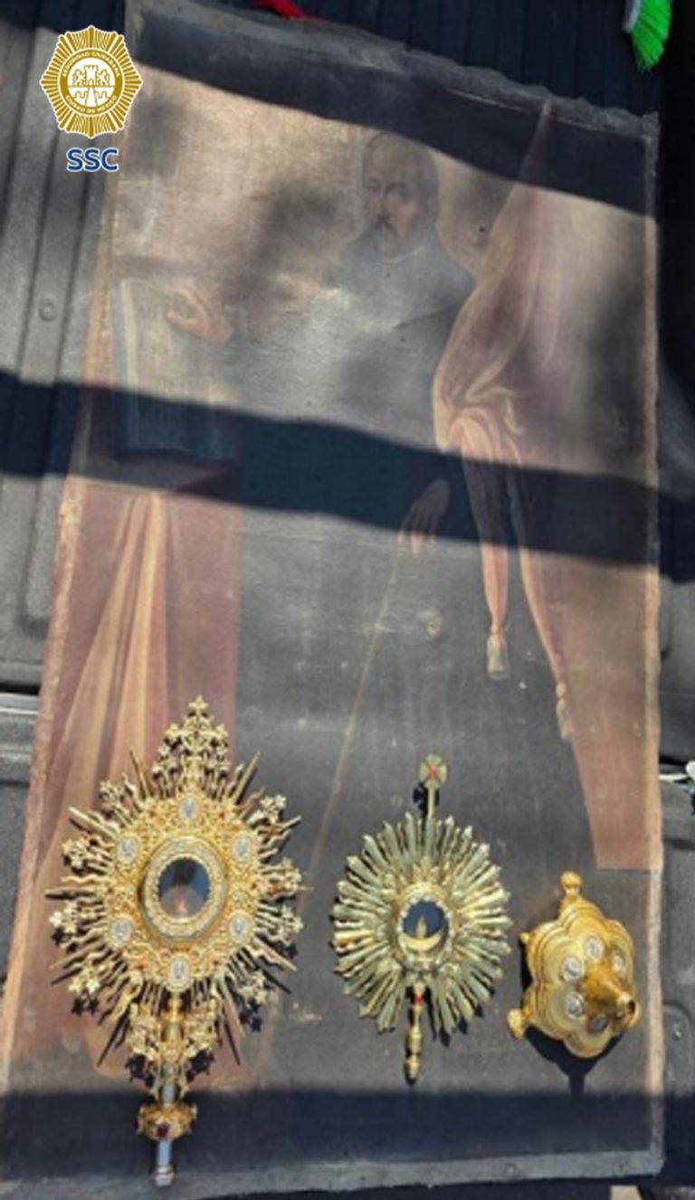 Detienen en la CDMX a “narcosacrílegos”  