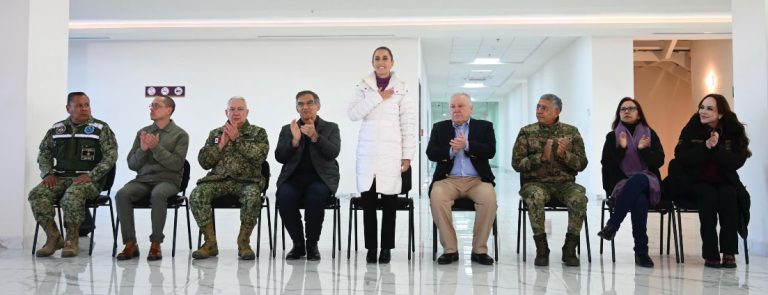 Sheinbaum inaugura nuevas instalaciones de la aduana, en Nuevo Laredo, Tamaulipas