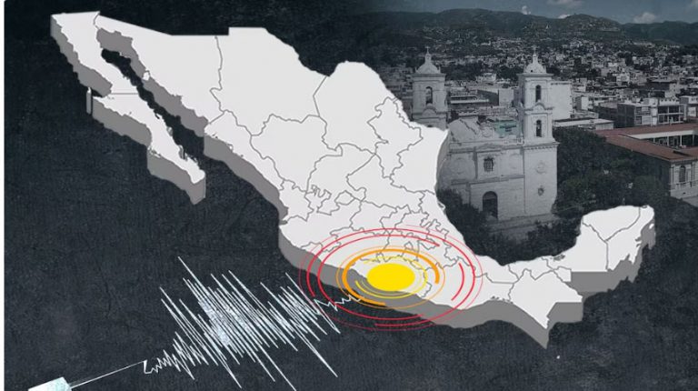 Oaxaca registra sismo de magnitud 4.4