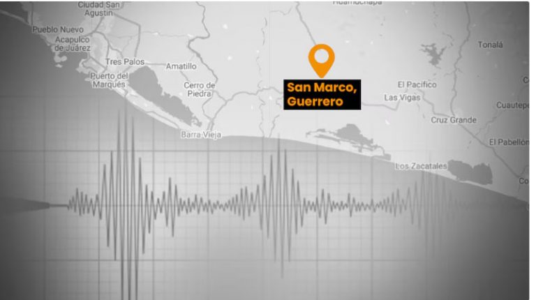 Se han registrado 3,543 réplicas del sismo de M 6.5 ocurrido en San Marcos, Guerrero