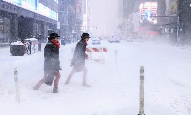 Invierno letal golpea a Estados Unidos