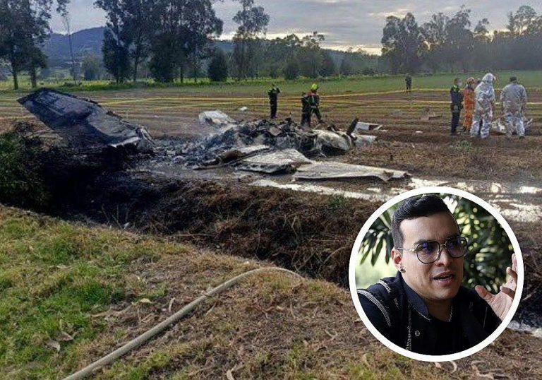 Fallece cantante Yeison Jiménez tras desplomarse avión en Medellín