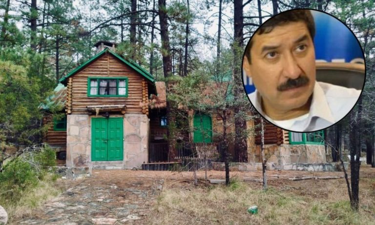 Asegura Fiscalía Anticorrupción cabaña de Javier Corral en Chihuahua