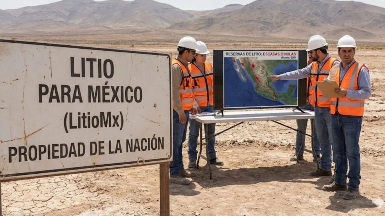 Admite gobierno: el litio es “escaso o nulo” en México