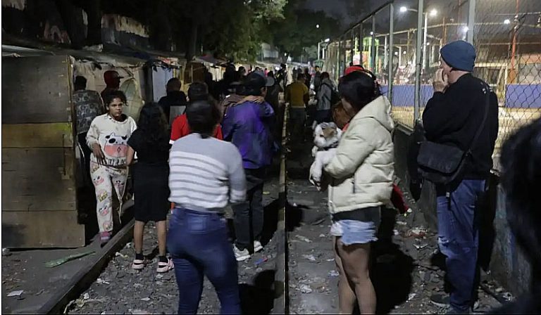 En alerta migrantes de campamento en Vallejo ante posibilidad de desalojo; SSC realiza rondines