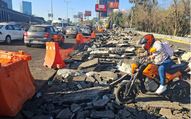 Avance lento en las obras del periférico norte