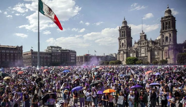 Organizaciones civiles presentan ruta y los horarios para la marcha del 8M, en CdMx