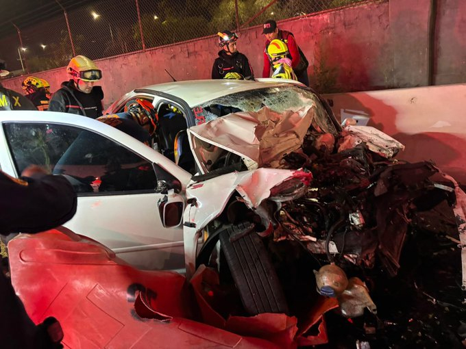 Madrugada trágica en la CDMX: cuatro muertos en accidentes vehiculares
