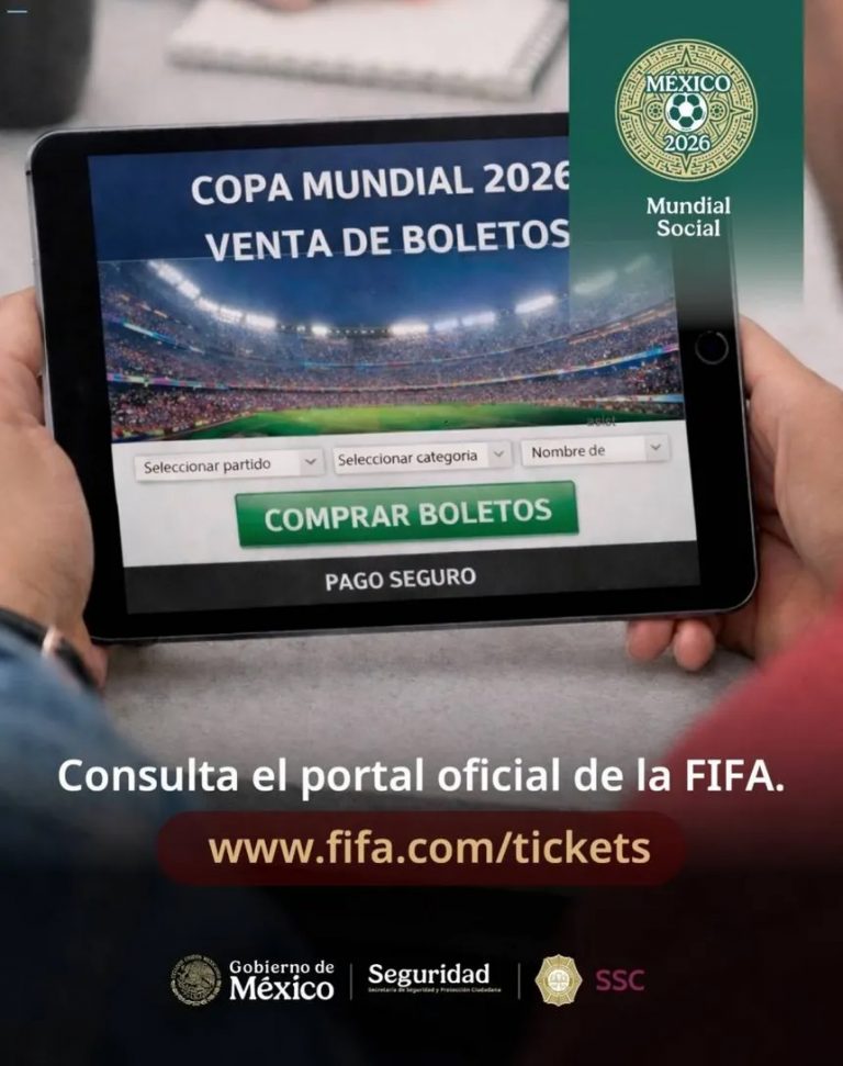 Alerta policía cibernética respecto de fraudes con motivo de la Copa Mundial de Futbol