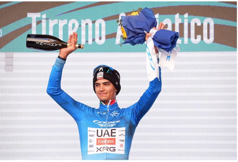 Isaac del Toro es campeón de la Tirreno-Adriático 2026