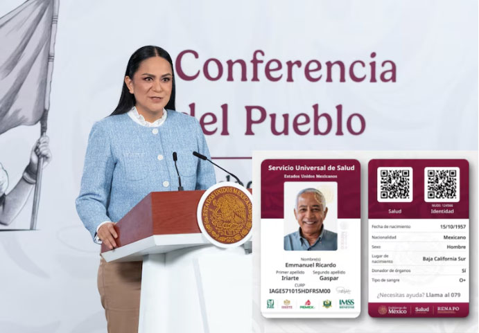 Registro para Credencial Universal de Salud iniciará en abril