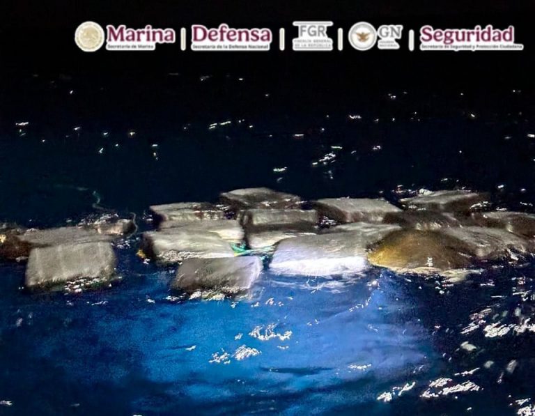Millonario decomiso de cocaína en costas de Guerrero